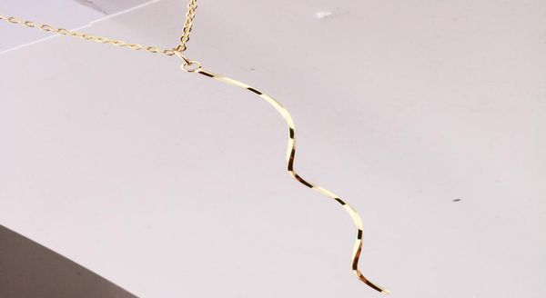 

spiral shape 14k gold plated pendant necklace fashion elegant necklaces gift for woman jewelry1155218, Silver