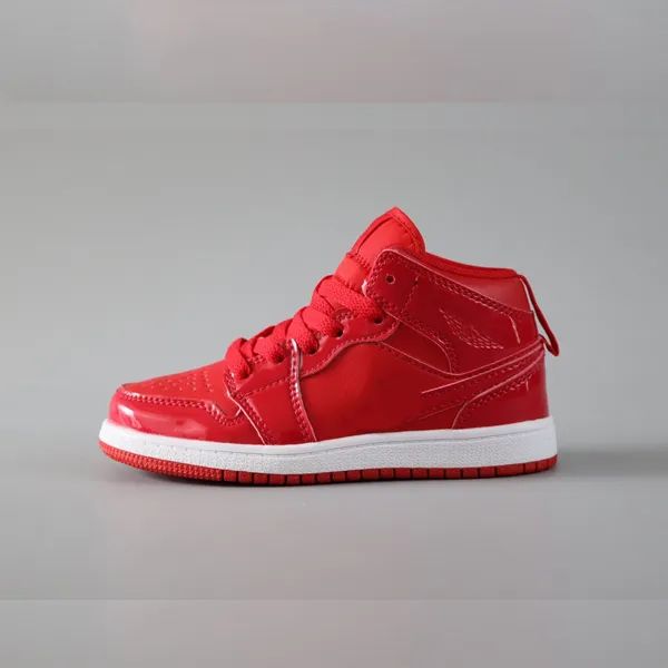 

toddlers kids shoes 1s boys basketball jumpman 1 sneakers kids girls shoes fashion boys casual children shoes girl sport running child shoes, Black