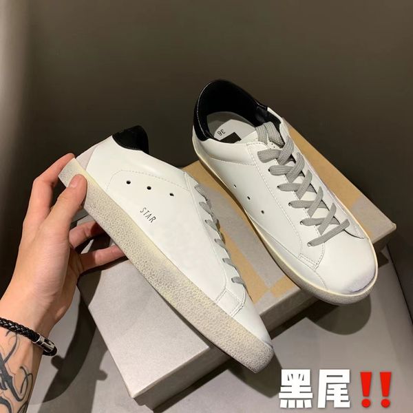 

fashion designer shoes real luxury leather handmade multicolor gradient technical sneakers man women famous shoe casual shoes trainers brand, Black