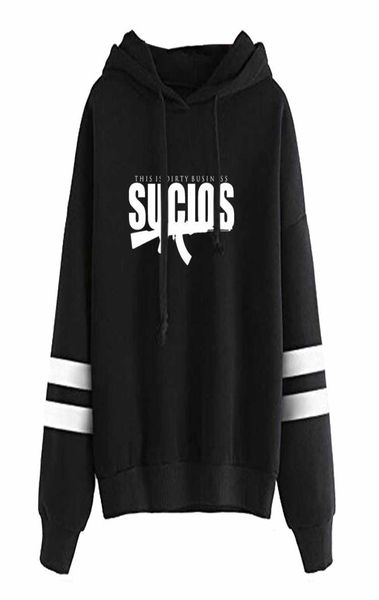 

king lil g merch hoodie pullover sweatshirt long sleeve fashion clothing4773691, Black