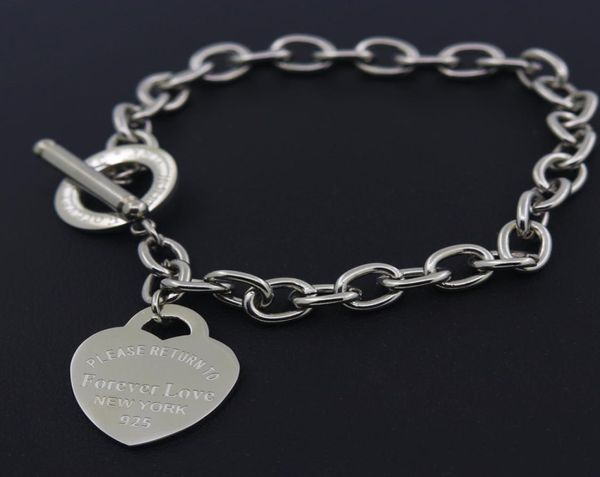 

buckle design bracelet new style brand women bracelet gold chain heart bangles carter bracelets pulseira fine jewelry5075659, Black
