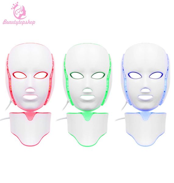 

7 colors lights mask face care led light therapy led pon facial pdt skin rejuvenation beauty7762200