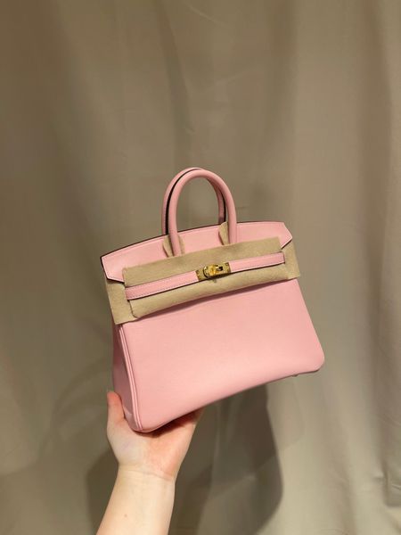 

birkinbag 25cm bag swiftskin 3q rose sakura gold buckle