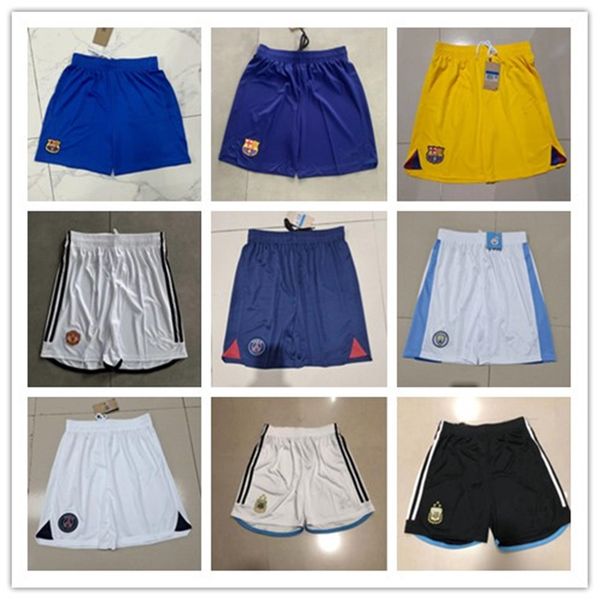 

23 24 thai argentina quality mens messis shorts psgs football shorts manchesters juniors soccer shorts shirts 2023 24 pantalon maillot foot, Black;red