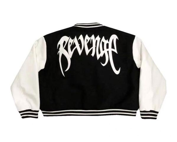 

wool acket men women embroidered leather sleeves baseball clothes jackets8432148, Black;brown