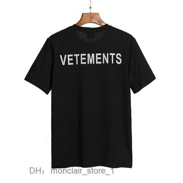 

vetements shirt streetwear hip hop oversize short sleeve tee big tag patch vtm tshirts embroidery black white red t shirt 220702 2 ubtw, White;black