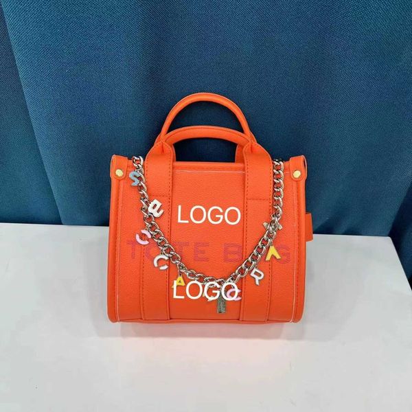 

leather bag women's new tote selling handbag fashionable chain shoulder