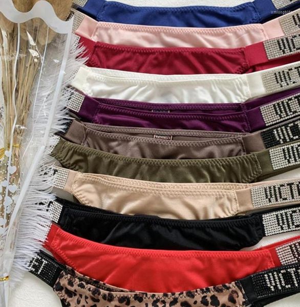 

women's pes briefs women g string thong breathable ice silk lingerie brand seamless intimate underwear rhine thongs7217564, Black;pink