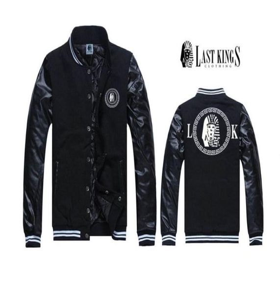 

s5xl j593 hip hop last kings jacket male casual slim fit mandarin collar jackets brand new men039s fashion overcoat clothing1722599469248, Black;brown