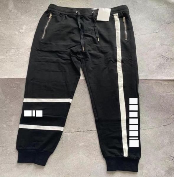 

2021 loose pants technology wool space cotton sports men039s and women039s jogging fashion solid color 3color trousers66915495711605, Black