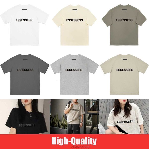 

men's t shirts summer ess t shirt designers essen casual shirts men women luxury shorts essent tshirts chest print fashion tees essent, White;black