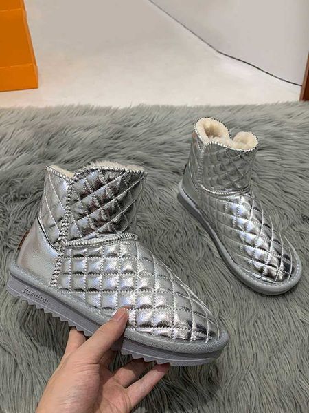 

boots women's shoes short boots snow boots autumn and winter 2021 new warmth thick-soled non-slip fashion casual shoes, Black