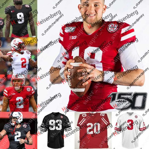 

new jerseys ncaa nebraska cornhuskers football jersey gabe ervin rahmir johnson samori toure markese stepp austin allen wyatt liewer ni, Black;red