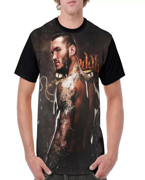 

randy orton tshirts mens tee classic design casual comfortable sweatshirts novelty clothing breathable short sleeve polyester str6976238, White;black