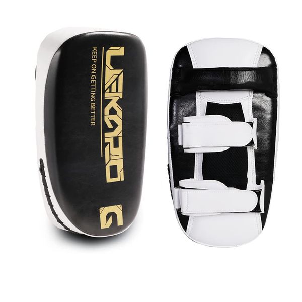 

sand bag 1 pcs pu leather foot target curved boxing muay thai hand target sanda training thickened earthquakeresistant curved baffle 230808