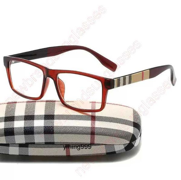 

lun burberies burbreries burberriness sunglasses new anti blue reading glasses fashion super light comfortable mens and womens glasses frame, White;black