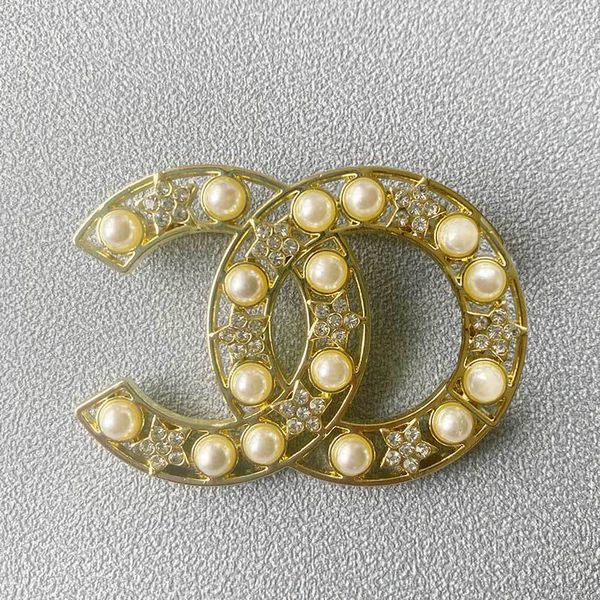 

luxury designer letter brooches plated inlay crystal rhinestone jewelry brooch fashion wedding party cloth accessories 20style, Gray