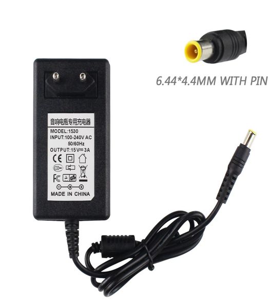 

15v 3a 6444 eu adapter charger compatible with for sony srsx55 srsbtx500 srsxb3 portable bluetooth speaker power supply8944557