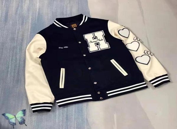 

jacket embroidery leather sleeve men039s women039s baseball jackets6107338, Black;brown