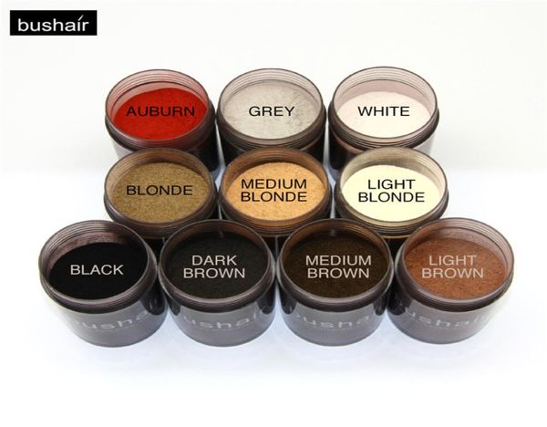 

bushair hair building fibers natural plant 10 colors hair loss solutions no animal ingredient 25g 088oz full hair instant3960694