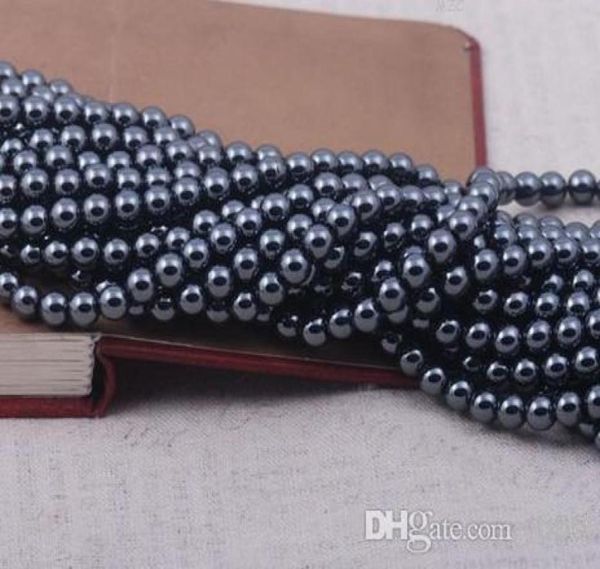 

v352 10mm good black hematite loose ball beads shamballa findings fit diy bracelet bead for bracelet diy findings jewelry 4919543