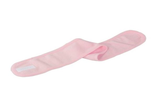 

whole pink wash face makeup spa stretch elastic adjustable soft headband4789793