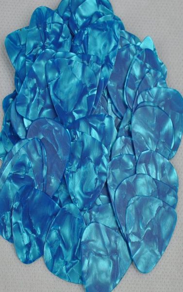 

lots of 100 pcs medium 071mm guitar picks plectrums celluloid pearl sky blue2642091