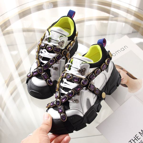 

designer outdoor shoes woman shoes leather lace up men fashion platform oversized sneakers white black mens womens luxury velvet suede casua