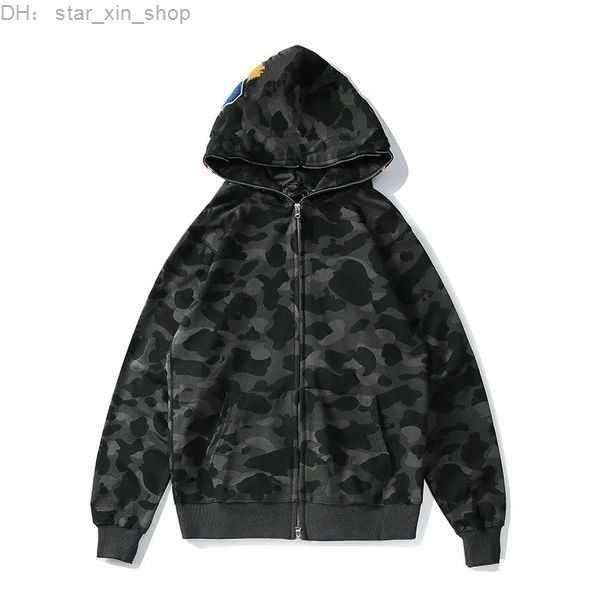 

bapesta hoodie mens designer hoodie full zip hoodies for woman black jacket blue hoody man womens sweater long sleeve tech fleece cardigan 2