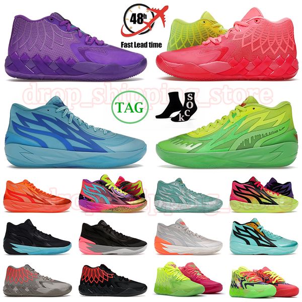 

new arrival mb.01 02 basketball shoes lamelo ball mens sneakers rick and morty queen city nickelodeon slime rookie of the year men women tra