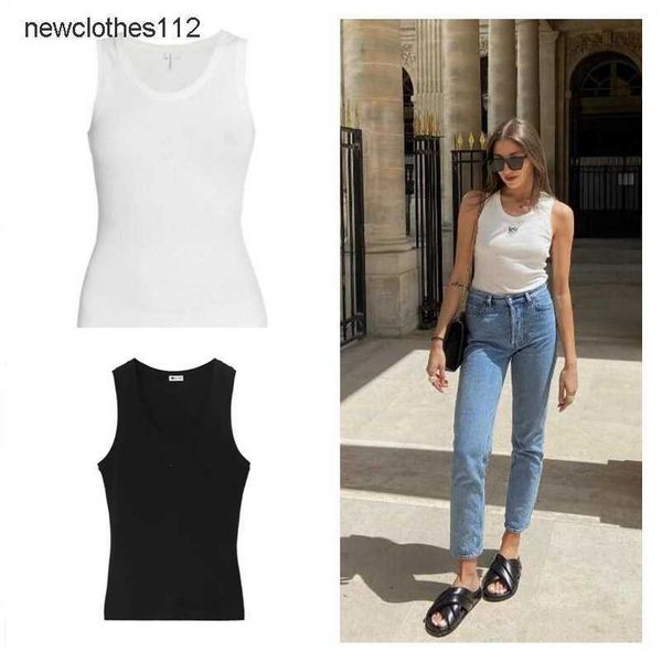 

womens t shirts knits tees regular cropped tank cotton jersey tanks embroidered cotton-blend anagram shorts designer suit sportwear fitness, White