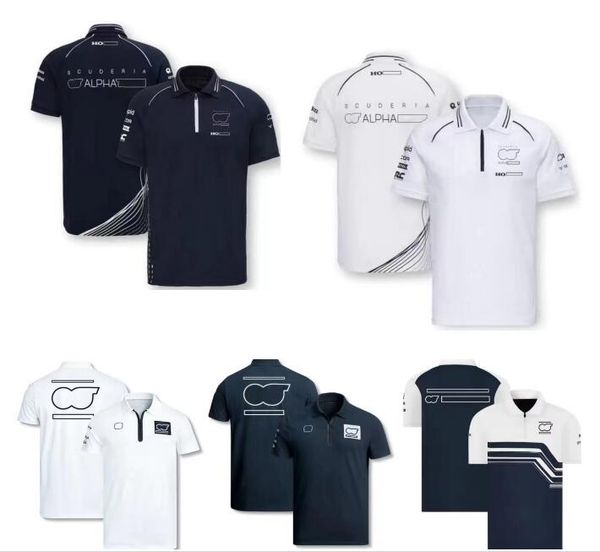 

f1 racing polo shirt summer new short sleeve shirt same style customized