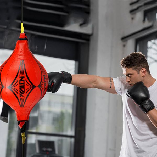 

punching balls punching ball pu pear boxing bag training reaction speed balls muay thai punch boxe fitness sports equipment training 230808