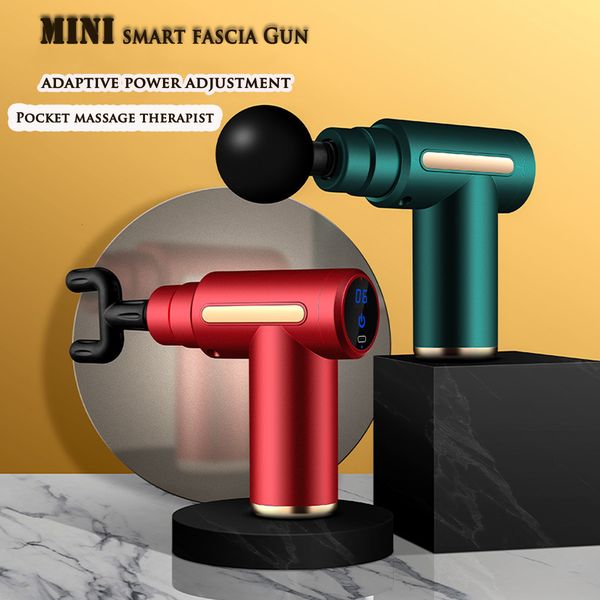 

full body massager portable fascia gun muscle relaxation electric massager deep tissue vibration massage gun body relaxation fitnes 230808