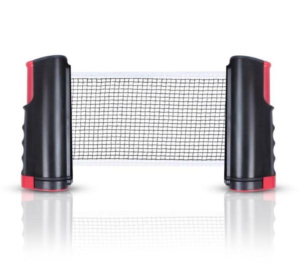 

pair of retractable ping pong net rack replacement table tennis net and post set with storage bag20684888913396