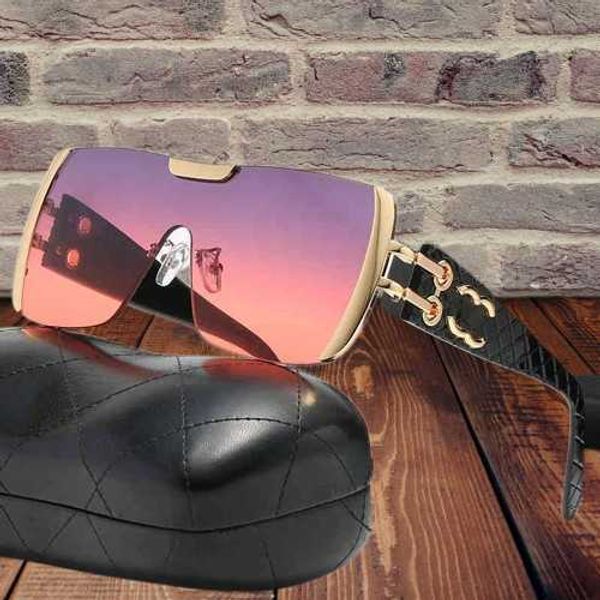 

sunglasses designer channel sunglasses for women mens lovers luxurious fashion metal trend vintage baseball sport glasses 006, White;black