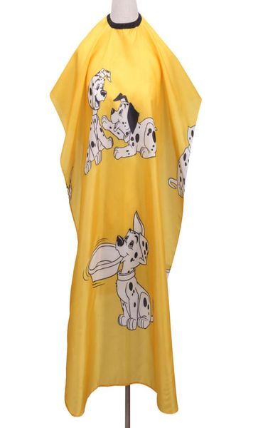 

children cartoon waterproof hairdressing gown salon barber hair dyeing haircutting wrap apron soft cloth styling tools1561048
