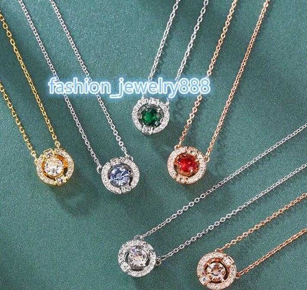 

newyork stylist pendant necklace fashion crystal drop pen dant necklaces big diamond alloy jewelries women gifts with box complete package, Silver