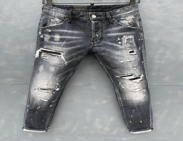 

brand of fashionable european and american men039s casual jeans highgrade washing pure hand grinding quality optimization l5265232, Blue