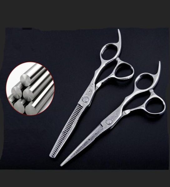 

genuine purple dragon 6 inch watermarks pattern professional hairdressing scissors cutting thinning hair clippers shears set337b6921914