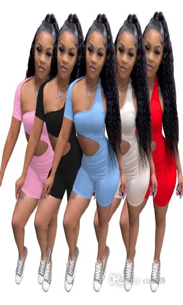 

deisgner womens jumpsuits onepiece outfits slim bodysuit hollowed out leggings rompers1208626, Black;white