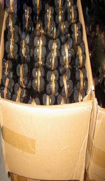 

2023 selling indian human hair short 8 inch 1kilolot whole body wave weave wefts delivery fast 20pcs2686407, Black