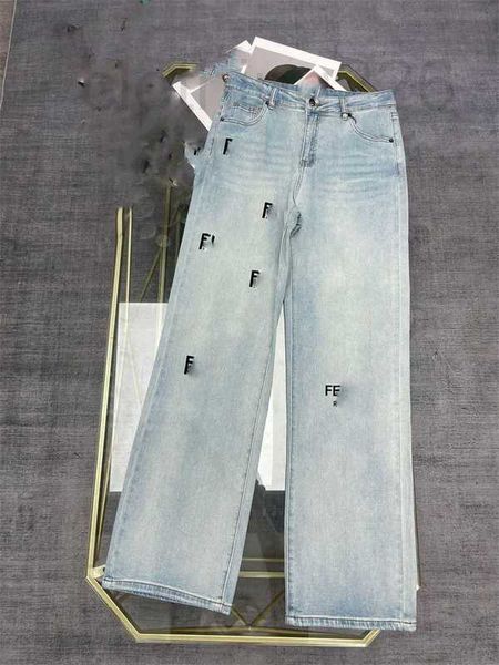 

women's jeans designer 23 early autumn new vinegar vegetable wash craft to create a fashionable and textual for women who don't ch, Blue