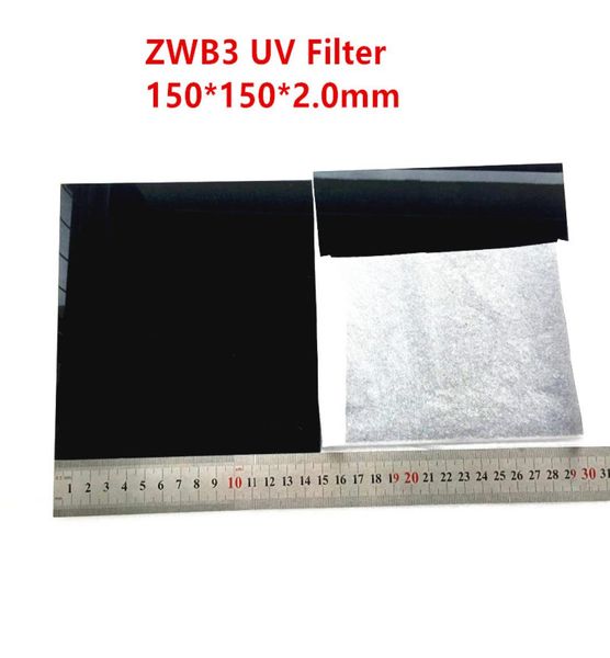 

uv pass filter 150x150x20mm zwb3 2537 254nm ug5 u330 dna analyzer transilluminator6492691