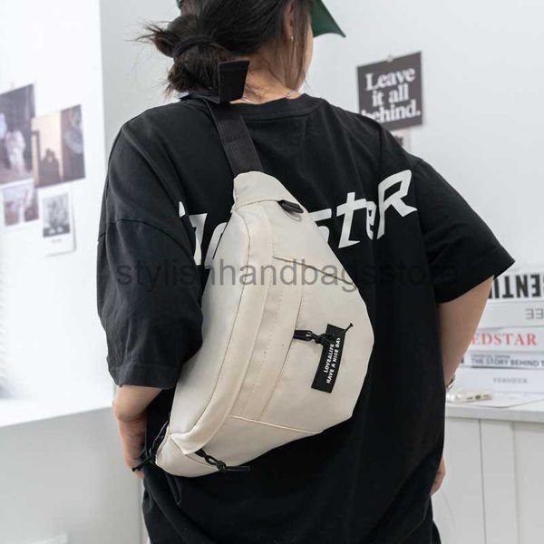 

waist bags chest bag crossbody bag ins harajuku sports large capacity men's fashion brand versatile workwear female student waist bagst