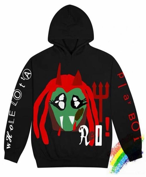 

foaming printing hoodie men women 1 fashion casual pullovers print hoody5557535, Black