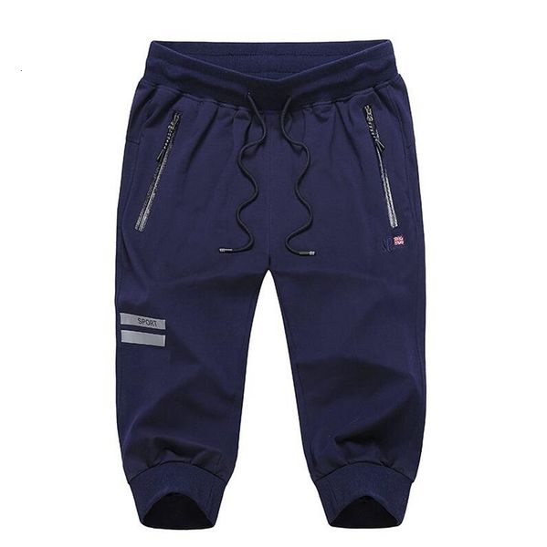 

men's shorts summer men 34 trousers drawstring gym training workout short pants plus size 8xl zip pocket kneelength joggers breeches 23, White;black