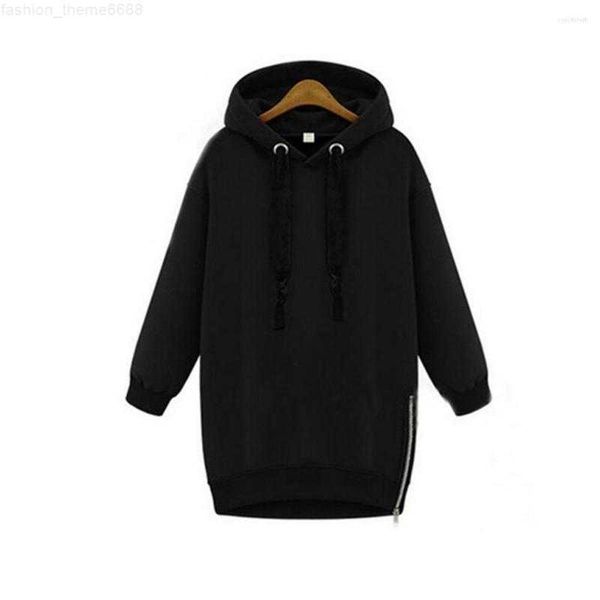 

women's hoodies women long sleeve pullover loose hooded sweatshirt casual outwear fabala sports, Black