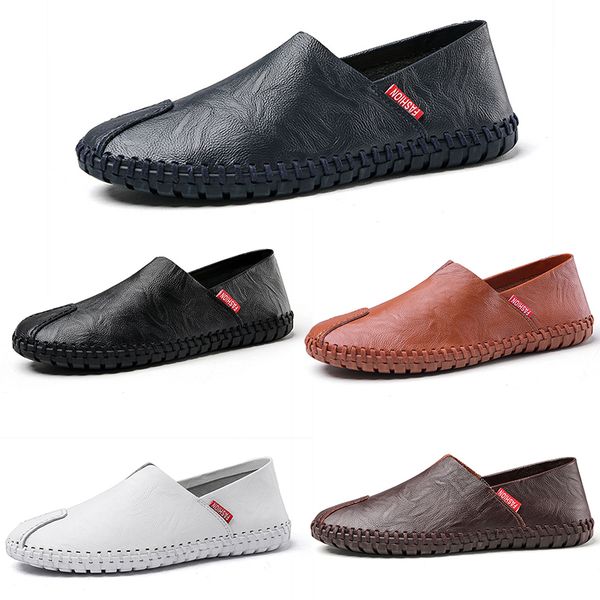 

2023 casual shoes breathable men woman black dark blue brown men trainers outdoor sport sneakers