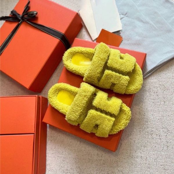 

womens loafer black platform oran slippers man h chypre fur slides fluffy sandal size 35-42 heel tazz shoe slipper teddy bear fuzzy sandale